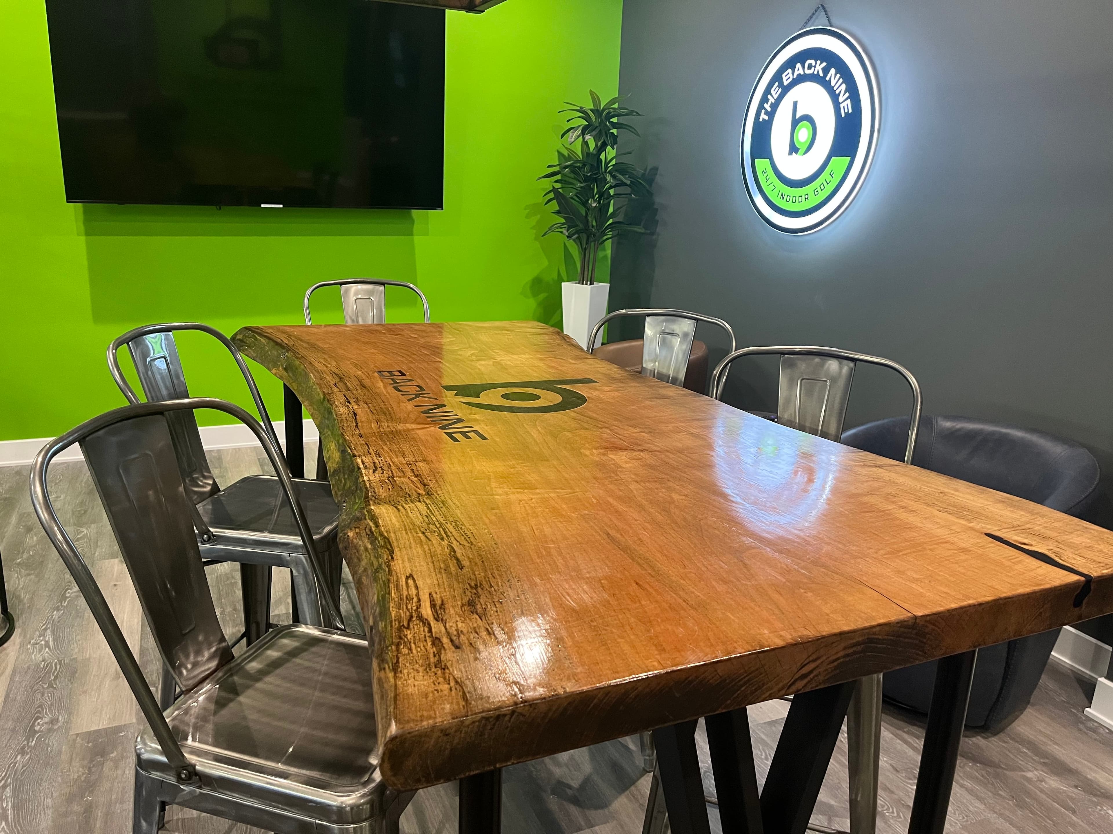 Engraved Community Table